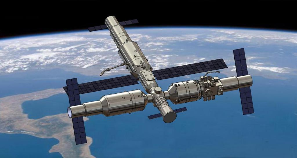 1. China s Manned Space Engineering Program It is planned that around 2020, China will build a space station.