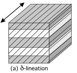 Intersection lineation (e.g.