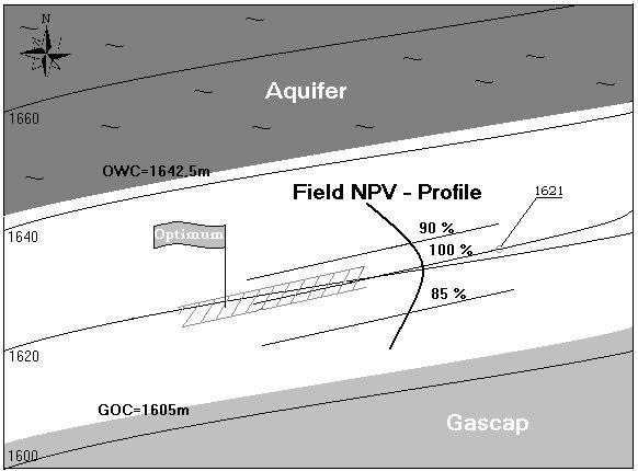 32 Fig. 1. Structure map indicating NPV profile. Fig. 2. Targets and well trajectories.