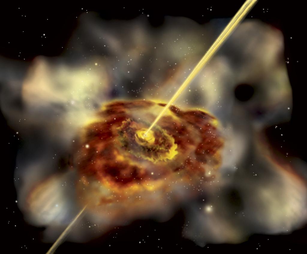 Gamma-ray Jets Jets flare dramatically in gamma rays Galaxies that