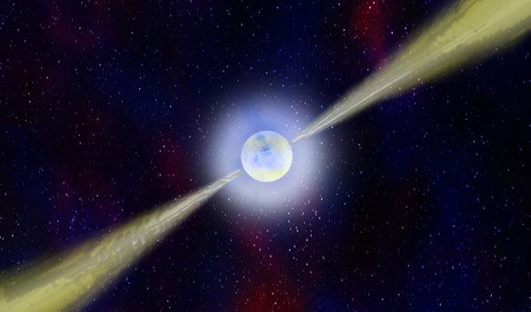 Pulsars A pulsar (short for pulsating radio star) is a highly magnetized, rotating neutron star that emits a beam of electromagnetic radiation.