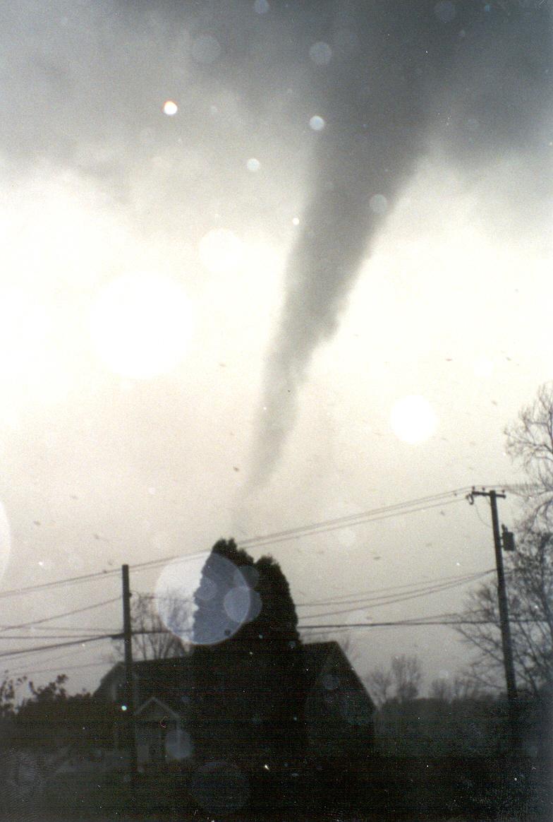 Fundamental Definitions Tornado - A violent rotating column of air in