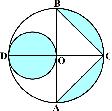 36 MATHEMATICS 7. In Fig. 1.5, ABCD is a square of side 14 cm. With centres A, B, C and D, four circles are drawn such that each circle touch externally two of the remaining three circles.