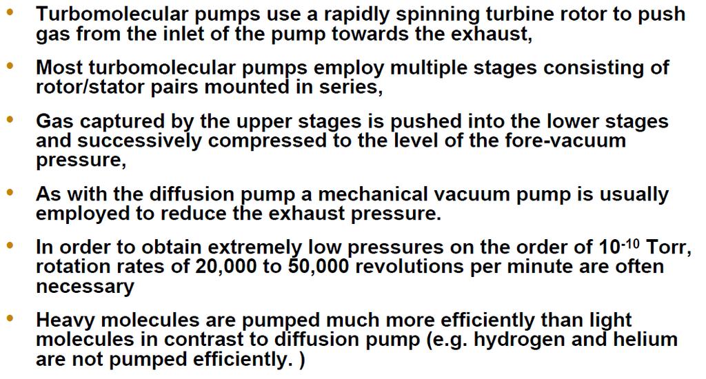 2.6 High Vacuum Pumps I-Kinetic