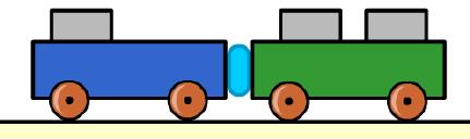Q6 Two trolleys collide and
