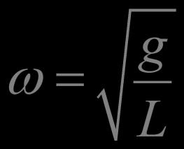 Solving a Differential Equation Now we have to find the solution for the following equation: g cos( t) cos( t) = L 0 Solving this equation gives: The
