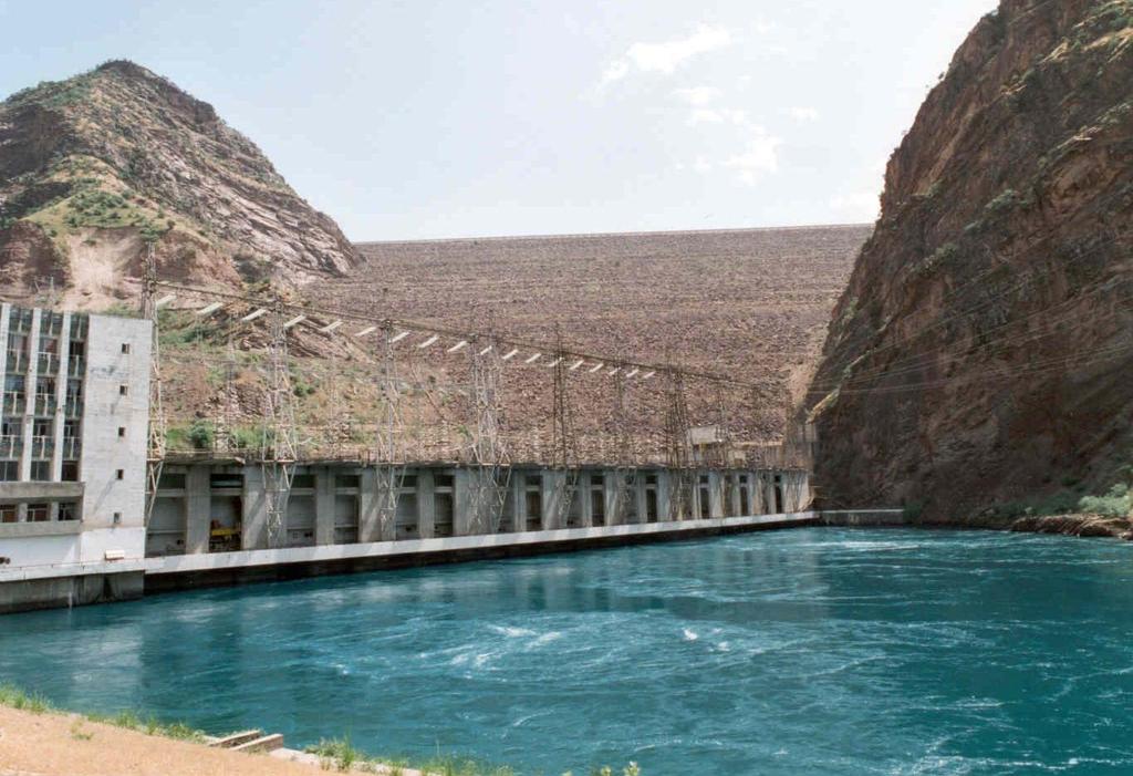 Example of RTS: Nurek dam,