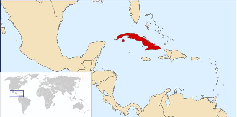 Place Context Tropical Revolving Storms: Cuba 2008 By The British Geographer The Republic of Cuba is located in the northern tropics with in island chain of the