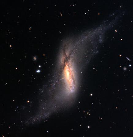 A-level Physics: Radio Telescopes Consolidation questions For these questions, we will be considering galaxy NGC 660 (below), a rare polar-ring galaxy in the constellation of Pisces.