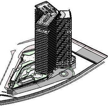 DESIGN METHODOLOGY Among the elements received was the architecture project geometry in a 3D BIM model. The existing topography was modeled in the BIM software.