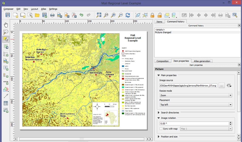 QGIS - Desktop GIS originally a GIS viewing environment QGIS for the Linux desktop but