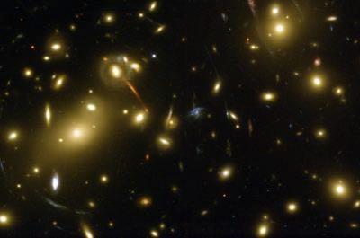 of galaxies Gravitational lensing