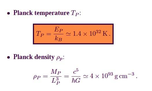 Planck Units 2 Under these conditions, classical GR is no longer valid has