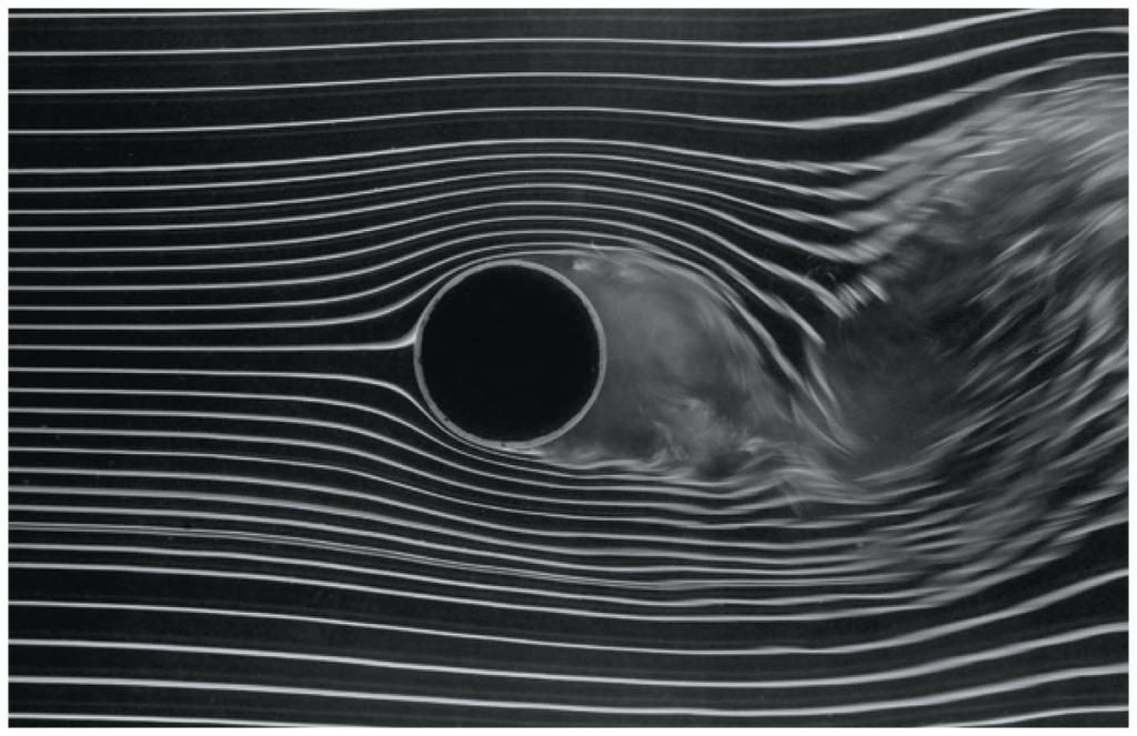 Section 18.3: Fluid flow In laminar flow, the streamlines maintain their shapes and position. In turbulent flow, streamlines are erratic and often curl into vortices.