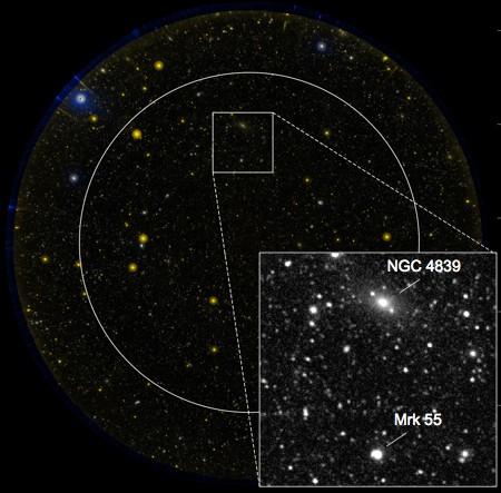 The cluster shows evidence for environment quenching of galaxies (e.g., Smith et al. 212).