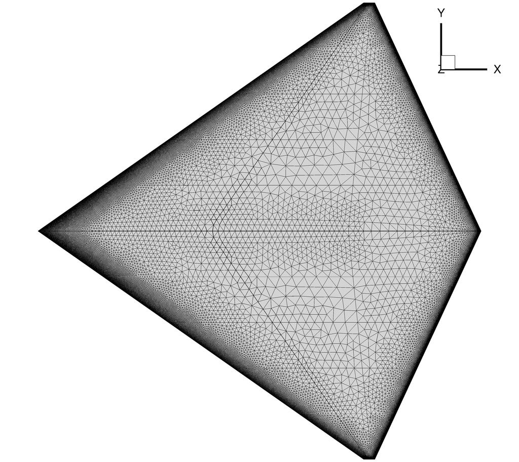 Furthermore, basic sketches of the generated surface volume scheme and uses a dual-grid approach [12]. Fur- meshes are shown in Figure 3 and Figure 4.