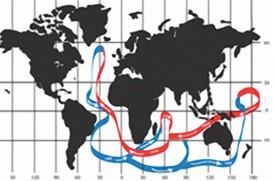 Which areas do you think tend to experience more breezes? Explain your reasoning. Ocean Currents In addition to circulating energy through the atmosphere, wind also influences ocean circulation.