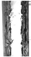 Bubbly Slug Churn-Turbulent Annular Figure 1-1: Characteristic flow regimes in co-current vertical upward air-water two-phase flow (Images