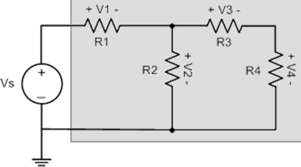 .7.8 Solvng Voltage & Current Solvng Voltage & Current Reconsderng the crcut to the rght wth = 5V, R = 400 ohms, = 600 ohms Solve for the current through the crcut and voltages across each resstors (.