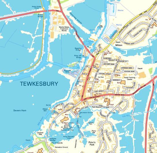 Tewkesbury Flood Overview Flood extents mapped on 25 th July