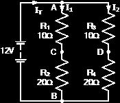 volts: C = D = 8 volts the difference is: 0 volts When this happens, both sides of