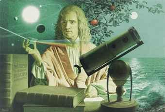 What do you see in this picture and what do you think it represents about Isaac Newton? Sep 10 11:34 AM BrainPop on the Scientific Method http://www.brainpop.
