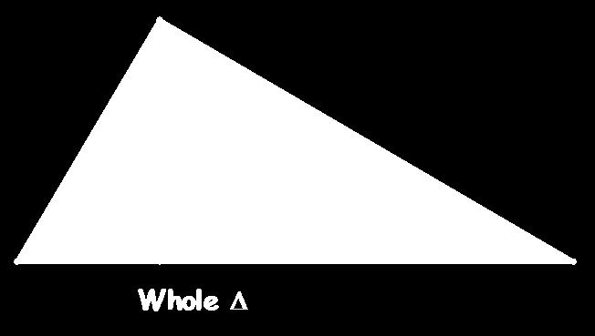 {Whole ~ Small ~ Medium } egin with a right triangle. Have students construct an altitude from the right angle.