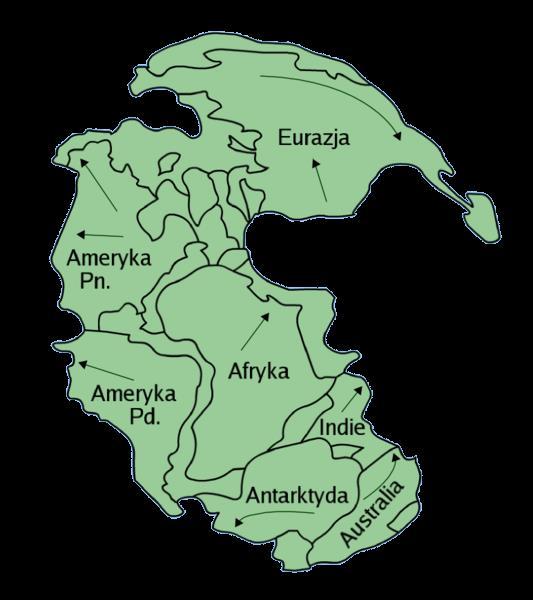 Plate tectonics Pangaea is the name given to the early landform that was more or less all the present-day continents placed close together.