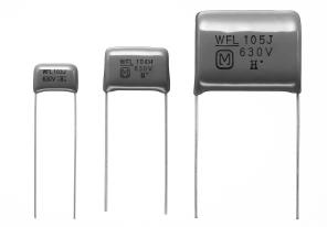 Metallized Polypropylene ilm Capacitor Type: ECW(L) Designed for high frequency and current applications. eatures mall size Excellent frequency characteristics Low loss 85 C, 85 % RH, W.V.