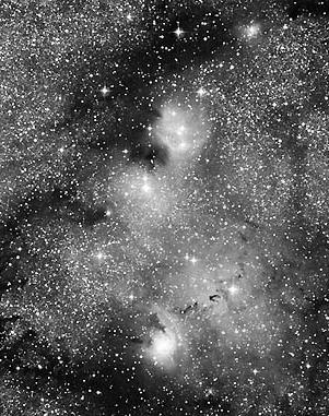 ISM hot gas: Emission nebula (H II region) UV radiation from hot O or B star ionizes a big cavity Emission nebulae O O