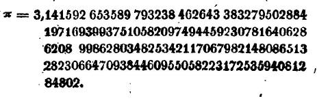 V neki izdaji leta 826 je Thibaut objavil število π, ki pa je imelo nekaj napak, za katere menijo, da so bile le
