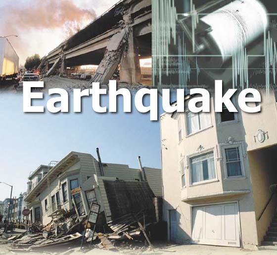 System Interactions Earthquakes (geosphere) can damage buildings which may kill people (biosphere), as well as cause fires which release gases into the air (atmosphere).
