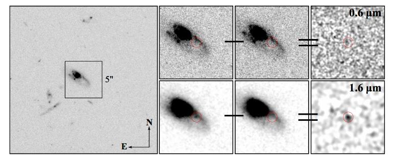 Possible HST kilonova detection for short GRB 130603B after 9.