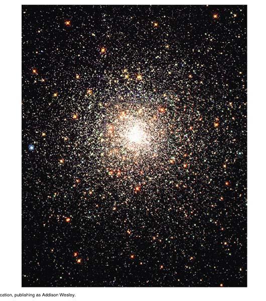 clusters, which are large (up to 10 6 stars), old, and bound.