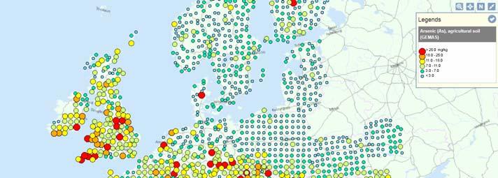 Geochemistry RESULTS There is now a home for pan-european geological datasets and services