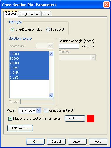 Computing the Solution 1 Click the Solver Parameters button on the Main toolbar. 2 Select Parametric from the Solver list.