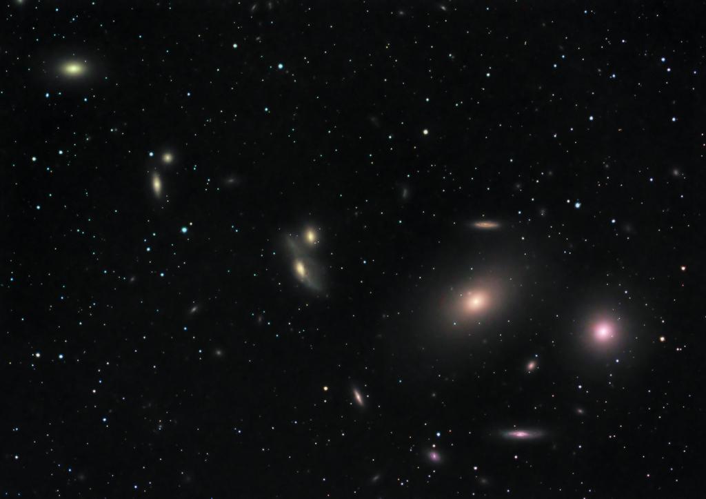 Virgo cluster of galaxies ~