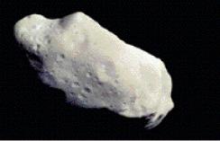 Asteroid A relatively small and