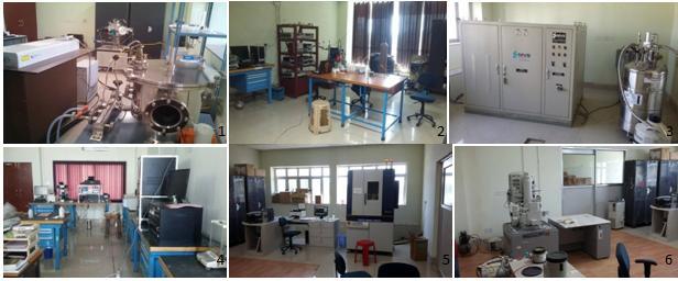 Laboratory Facilities 1. Thin Film Lab: PLD, Vacuum Coating Unit, Spin Coating, Dip Coating, LB coating unit 2.