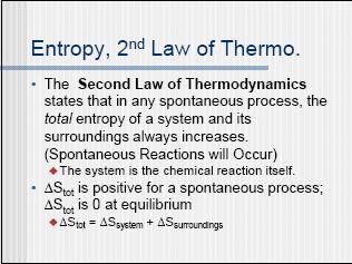 The Second Law of Thermodynamics is based on our