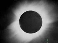 75 arcseconds 21 22 Eddington s Eclipse Expedition 1919 Eddington, ritish astronomer, went to Principe Island in the Gulf