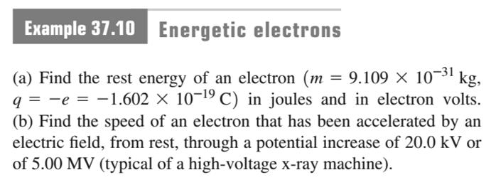 IMPORTANT POINTS Mass and energy are equivalent CORRESPONDENCE PRINCIPLE Newtonian mechanics is a special case