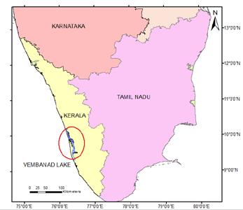 The five major rivers joining the Vembanad Lake are Muvattupuzha, Meenachil, Manimala, Pamba