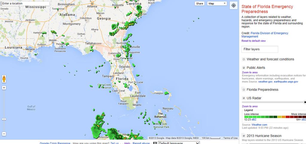 Hurricane Isaac (http://www.google.