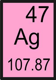 Atomic number: 47 Symbol: Ag Silver is a soft, shiny metal that is a good conductor of