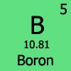 Boron compounds are also extensively used in the making of