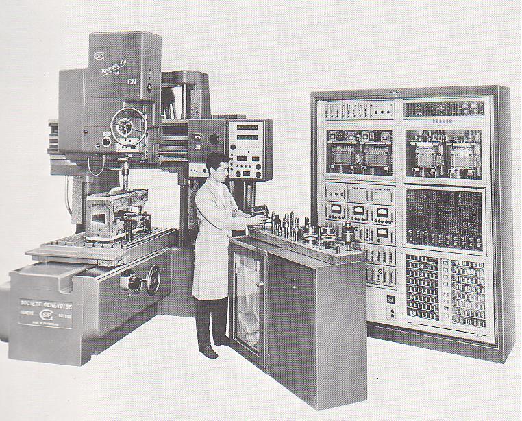 History of measurements NUMERICALLY CONTROLLED MACHINE TOOLS MADE
