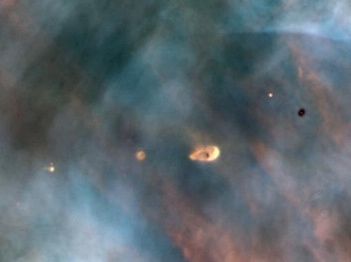 protoplanetary disk Lumps in disk