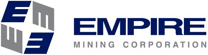 Empire Mining Corporation 1090 Hamilton Street Vancouver, B.C. V6B 2R9 Phone: (604) 634-0970 Fax: (604) 634-0971 Toll Free: 1 888 818-1364 info@empireminingcorp.