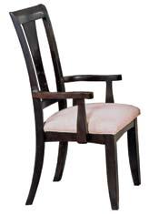19 x 38 H [18 ] 96006BK Bycast Chair